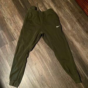 Green Nike Sweatpants